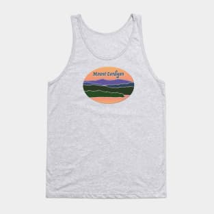 Mount Cardigan Motif Tank Top